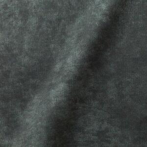 DekorTextil Potah elastický na taburet Estivella (odolný proti skvrnám) - tmavě šedý