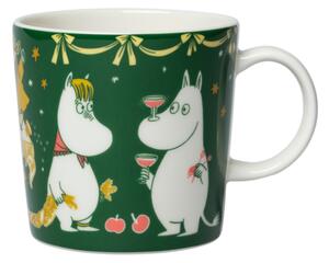 Arabia Hrnek Moomin Gift of Love 0,3l, zelený