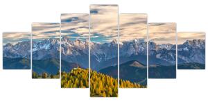 Obraz - horské panorama (210x100 cm)
