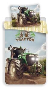 Jerry Fabrics povlečení bavlna fototisk Traktor 140x200+70x90 cm