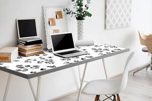 Ochranná podložka na stůl Black and white pattern