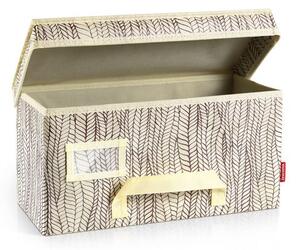 Krabice na oděvy FANCY HOME 40 x 18 x 20 cm, cappuccino