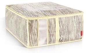 Obal na povlečení FANCY HOME 40 x 52 x 20 cm, smetanová
