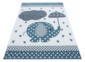 Dětský kusový koberec Kids 570 blue | Vícebarevná Typ: 80x150 cm
