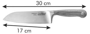 Nůž Santoku FEELWOOD 17 cm