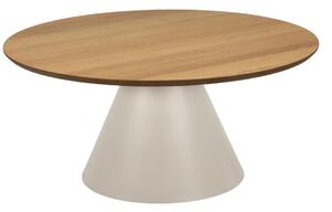 Konferenční stolek Soli 85 cm, matný dub (24073)