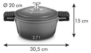 Kastrol BORDEAUX s poklicí ø 20 cm, 2,7 l