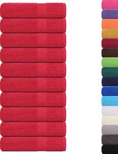 Ručníky do sprchy FROGN 10 ks červené 70x140 cm 360 g/m²