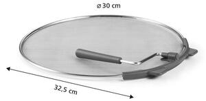 Ochranné síto se sklápěcí rukojetí GrandCHEF ø 30 cm