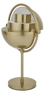 Dobíjecí stolní lampa GUBI Multi-Lite výška 30 cm mosaz/mosaz