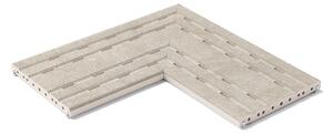 Kryt žlabu roh RJ25 CEMENT WARM