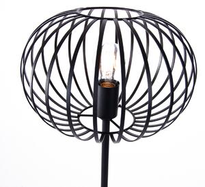 Moderní stojací lampa černá - Troopa
