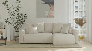 Rohová sedačka Denia (P) (béžová). Akce -20%