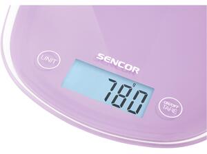 Sencor SKS 35VT kuchyňská váha, fialová