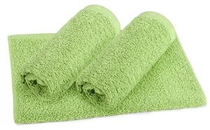BELLATEX Froté ručník - sada 3ks Zelená 30x50 cm