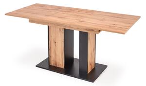 Rozkládací stůl Dolomit dub wotan / černý