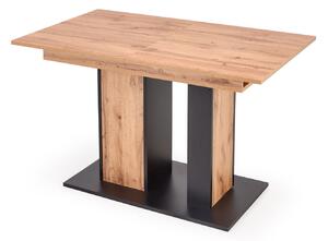 Rozkládací stůl Dolomit dub wotan / černý