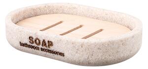Erga Dakar, miska na mýdlo na postavení, béžová, ERG-07570