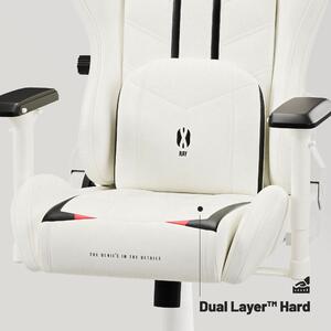 Herní židle Diablo X-Ray 2.0 Normal Size: bílo-černá