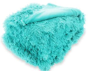 TUTUMI - Přehoz na postel Elmo modrá tráva 150x200