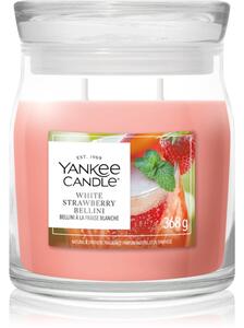 Yankee Candle White Strawberry Bellini vonná svíčka 368 g