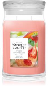 Yankee Candle White Strawberry Bellini vonná svíčka 567 g
