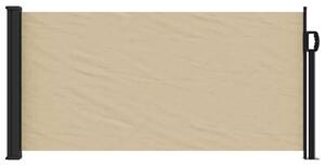 Zatahovací boční markýza béžová 100 x 300 cm