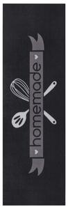 Koberec / Běhoun Cook & Clean Homemade Kitchen černý / bílý / šedý