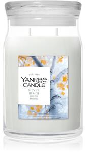 Yankee Candle Silver Birch vonná svíčka 567 g