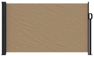 Zatahovací boční markýza taupe 120 x 600 cm