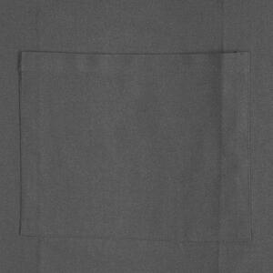 Zástěra s kapsou Atmosphera Černý Bavlna (60 x 80 cm)