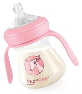 Láhev PAPU PAPI 150 ml, růžová