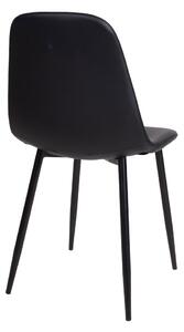 Designová jídelní židle Myla černá
