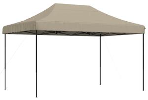 Skládací party stan pop-up taupe 440 x 292 x 315 cm