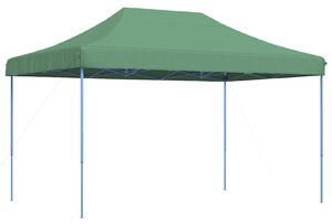 Skládací party stan pop-up zelený 440 x 292 x 315 cm