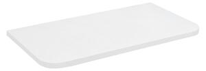 Sapho Sapho, ZORBA Rockstone deska 41x22,5cm, bílá mat, LT113-0101