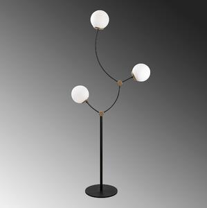 Designová stojanová lampa Ulyciana 151 cm černá