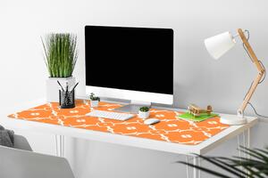 Pracovní podložka na stůl Oranžové květy