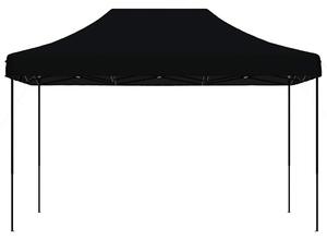 Skládací party stan pop-up černý 410 x 279 x 315 cm