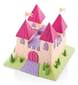 Dekorační šablony DELÍCIA DECO 41 x 25 cm, 4 vzory kámen, dřevo