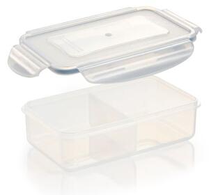 Dóza dělená FRESHBOX 0,5 l, obdélníková