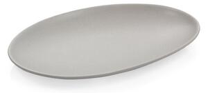 Talíř servírovací FANCY HOME Stones 25 cm, šedý