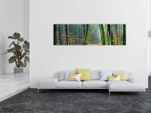 Obraz lesa (170x50 cm)