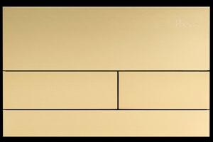 Rea, Ovládací tlačítko k podomítkovým systémům WC T Rea K011A-Q Gold Brush, REA-E0055