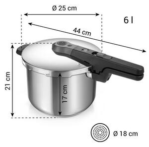 Tlakový hrnec ELEMENT 6,0 l
