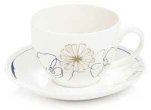 Šálek s podšálkem myCOFFEE, 2 ks, Blossoms