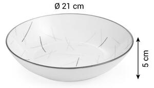 Hluboký talíř FRESCO ø 21 cm, Mikado
