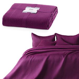 AmeliaHome Přehoz na postel Carmen, purpurová růžová Rozměr: 170x210