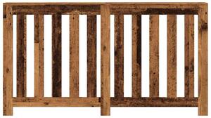 Kryt na radiátor old wood 149 x 20 x 82 cm kompozitní dřevo
