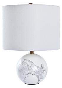 Stolní lampa DKD Home Decor Bílý Zlatá Kov 50 W 220 V 36 x 36 x 52 cm